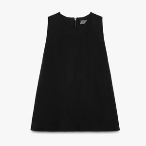 ZARA BLACK TANK TANK WITH TWISTED BACK
